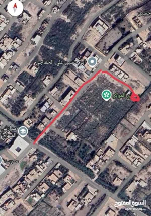قطعه أرض بااجزيرة موقع كلش مناسب وسعر مناسب