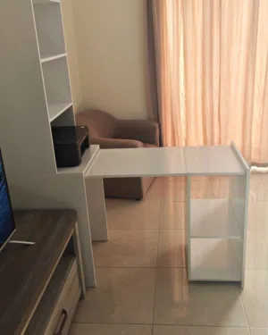 3+2 - Shelf Bookcase and Sleek Open writing desk PRICE NON NEGOTIABLE PLEASE