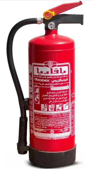 طفاية حريق 6 كيلو جديده