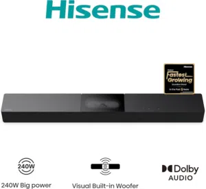 Hisense 2.1 Channel SoundBar, HS2000