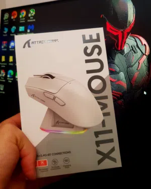 ماوس ATTACK SHARK X11 جديد مبرشم