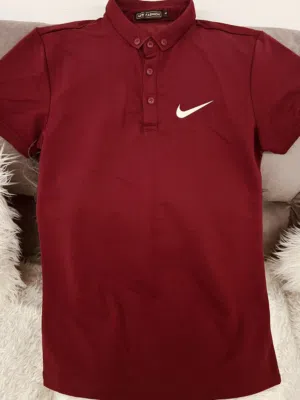 تيشرت ماروني ماركة نايك الحجم سمول جديد