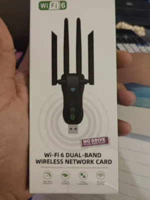 wireless network card 2.4G and 5.8G جديد و نظيف