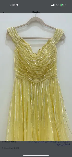فستان سهرة