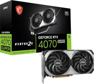 مطلوب كرت 4070 سوبر او كرت rx 7800 xt بأسعار مناسبة