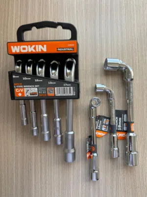 WOKIN L-TYPE WRENCH with SIYAB TRADING  مفك ربط * سبانة * على شكل حرف L متوفرة مع سياب للتجارة