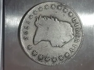 عمله امريكيه نادرة سنه 1795للبيع