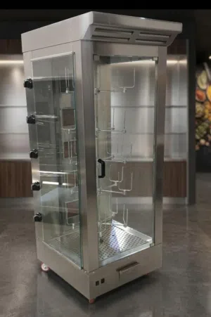steel chicken rotisserie oven/جديد  فرن شواء دجاج دوار