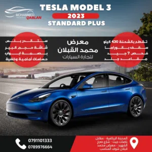 Used Tesla Model 3 in Amman