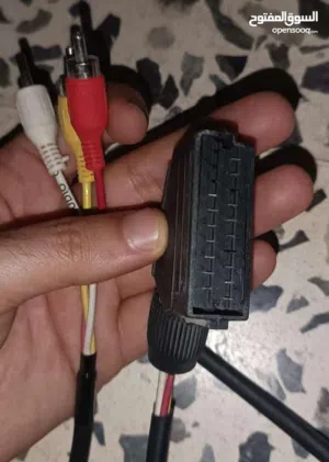 كوابل و خيوط وصلات فيديو راديو كمبيوتر تلفزيون تيونر