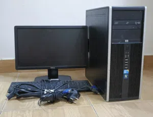 HP desktop core i3 computer set