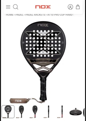 مضرب بادل nox جديد بالكرتونة للبيع بسعر حرق