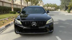 Mercedes C300 2019-US Specs-No Accident-Second Owner in Uae-Car under bank Loan