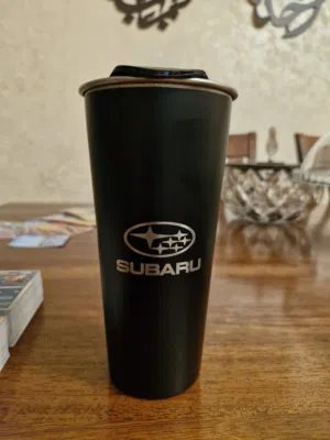 Subaru Logo 16 oz Black Tumbler كوب لحفظ القهوة