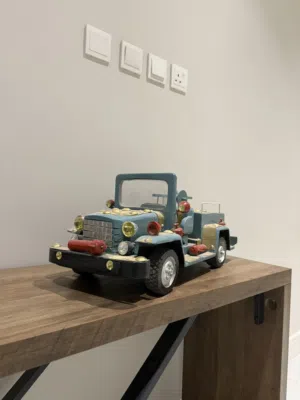 مجسم عربة اطفاء كلاسيكي