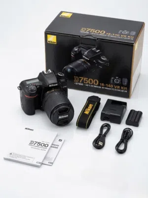 عدة تصوير احتراف Nikon D7500 كاملة الوصف مهم جدا