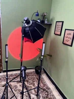 اضاءة استديو احترافية للبيع