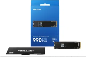 Samsung 990 EVO Plus SSD 1TB, PCIe Gen 4x4, Gen 5x2 M.2 2280, Speeds Up-to 7,150 MB/s