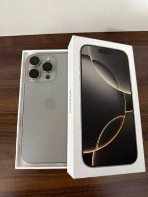 Apple iPhone 16 pro 128gb natural titanium tdra 6.3 inch