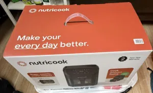Nutricook Air Fryer - 2-Year Warranty, Unused in Box