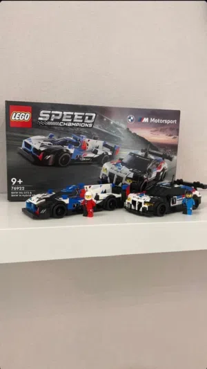 LEGO Speed Champions BMW M4 GT3 & BMW M Hybrid V8 Race Cars RETIRED