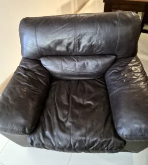 2 + 1 Authentic Leather Sofa