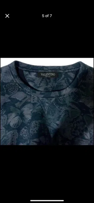 Valentino cammubutterfly sweatshirt