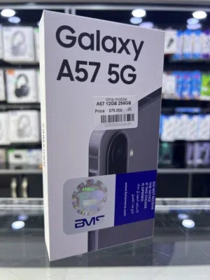 Samsung (A57) (256GB) (12RAM) متوفر جديد كلين داخل ليما موبايل بسعر مميز  فل بكج (عضمه+كفر+لزقه)