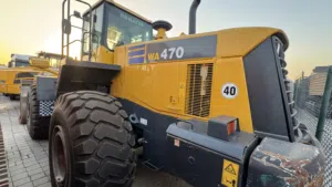 WA470 عندما يتعلق الأمر بالقوة والتحمل لا بديل عن كوماتسو WA470 لودر يجمع بين التكنولوجيا اليابانية