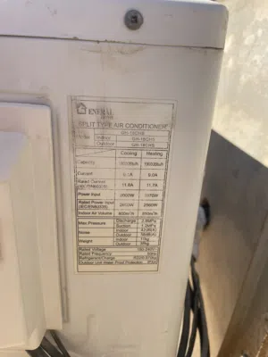 General 1.5 to 1.9 Tons AC in Tripoli