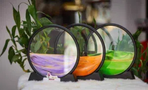 ساعة رملية ثلاثية الأبعاد 3D