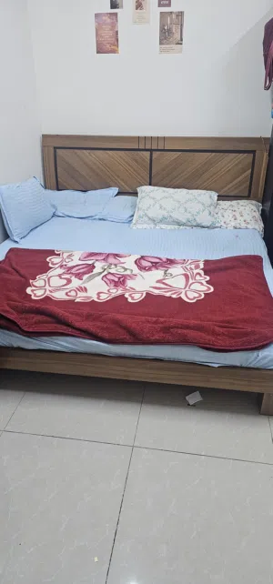 Bed cot and bed ,king size ,low height