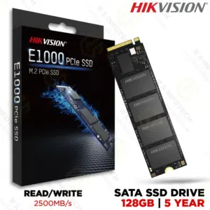 128GB HIKVISION E1000 M.2 NVME 3D NAND 35X SPEED DESKTOP - LAPTOP GAMING SSD