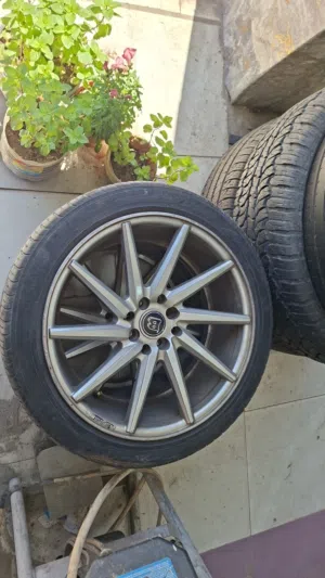 جنط 17 فوزن  4براغي محير عليه جوز كوشوك نضاف وجوز نص عمر