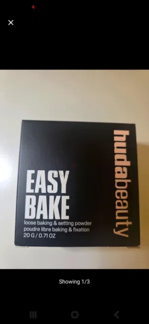 هدى بيوتي huda beauty easy bake  loose baking cherry blossom cake new