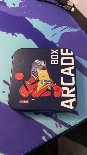جهاز أركيد بوكس (Arcade Box) ألعاب الطيبين - مستعمل خفيف بحالة الوكالة ( بدون يدات تحكم )