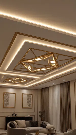 ديكور جبس فاخر + تركيب مجاني الدوحة  Gypsum Decor