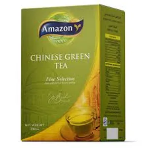 شاي اخضر امازون الصندوق يحتوي على 24 علبه و العلبه 250 غرام