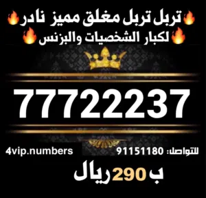 أرقام هواتف مميزة جداً ثاني و ثلاثي مرتب و رباعي و خماسي و سداسي وكل من ألارقام يلس يخطر في بالك vip