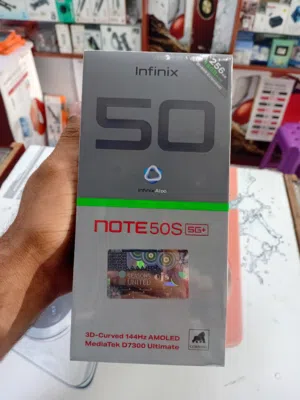 INFINIX NOTE 50s 5G+ 256GB NEW FOR SALE
