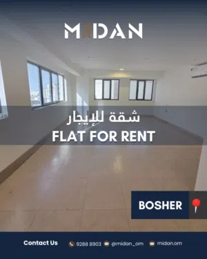 Duplex 3BR Apartment near Al Maha Street Bosher دوبلكس 3 غرف في بوشر