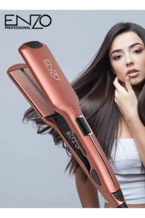 كاوي شعر الاصلي ستريتنر كاوي مملس شعر انزو حراره ENZO 1080 ستريتر مكوى الشعر تمليس شعر سشوارات تسريح