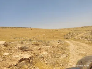 أرض استثمارية مميزة للبيع في الزرقاء جريبا مرتفعة ومطلّة على مدينة عمان