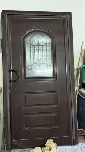 للبيع باب دبل قلاس نظيف حاله جيده