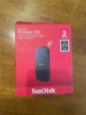 Sandisk Portable Ssd 2tb hard drive