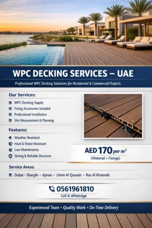 WPC Decking Services – UAE