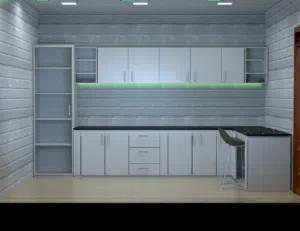 Luxury Kitchen,,,material is WPC/4x