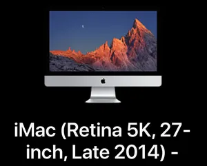 IMac Late 2014 -27 inch 5k Retina مواصفات خاصة