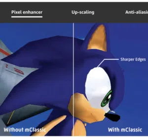 لرفع جودة ورسومات السويتش على mclassic switch