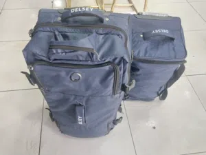 طقم شنتات سفر حقيبه سفر نوع DELSEY  جديد.غير مستعمل عدد 2 صنع فرنسا نوع ممتاز واقي للماء
